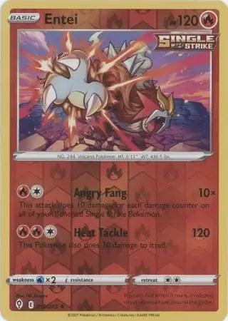 Entei 19/203 Reverse Rare