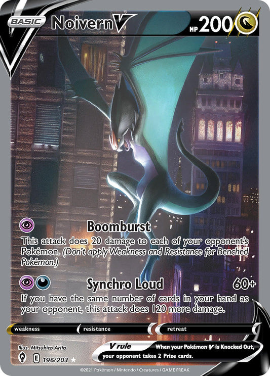 Noivern V 196/203 Holo Ultra Rare V