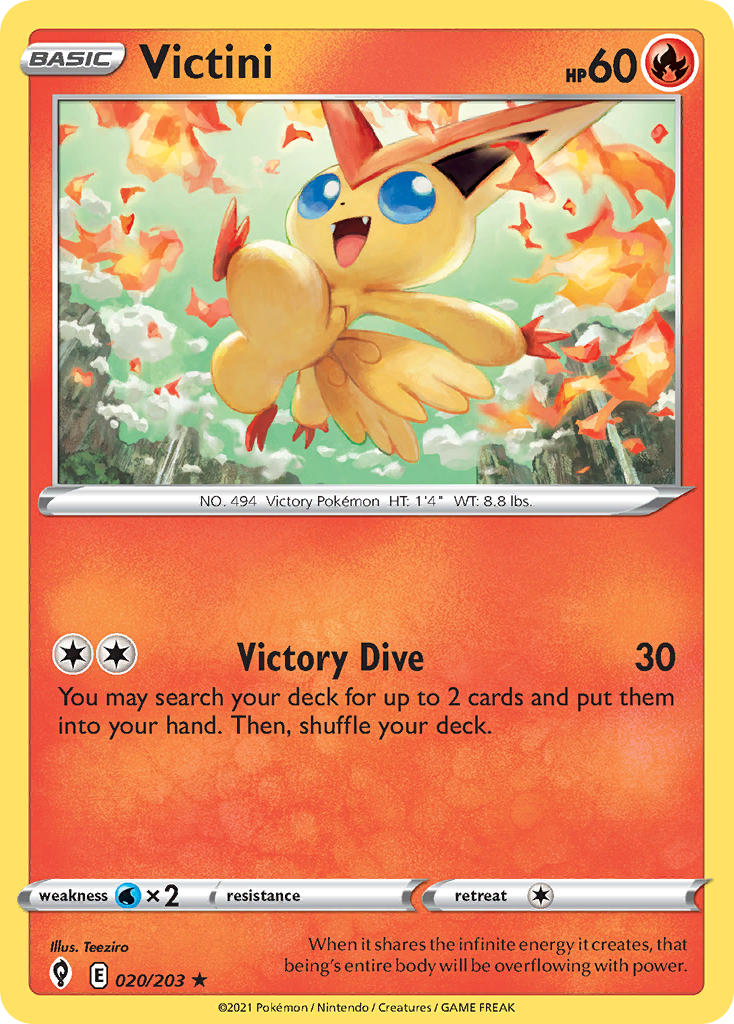 Victini 20/203 Holo Rare