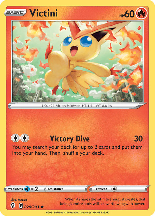 Victini 20/203 Holo Rare
