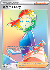 Aroma Lady 221/203 Rainbow Secret Rare