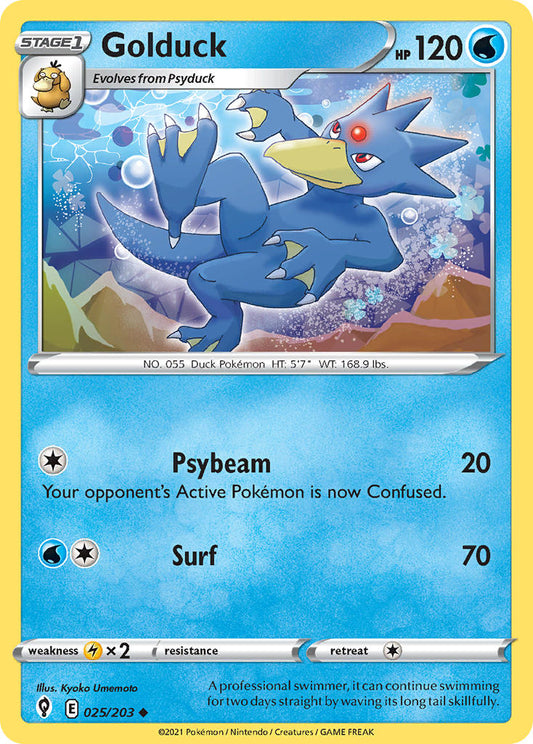Golduck 25/203 Uncommon