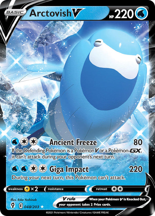 Arctovish V 48/203 Holo Rare V