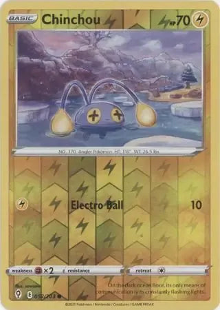Chinchou 52/203 Reverse Common