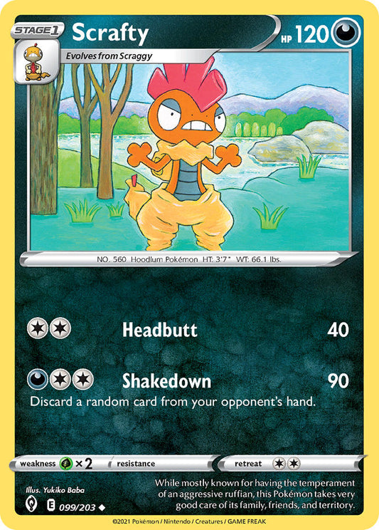 Scrafty 99/203 Uncommon