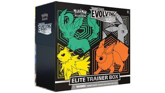 Evolving Skies Elite Trainer Box Pokemon Cards