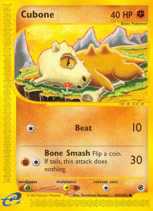 Cubone 103/165 Common - MissingNo.