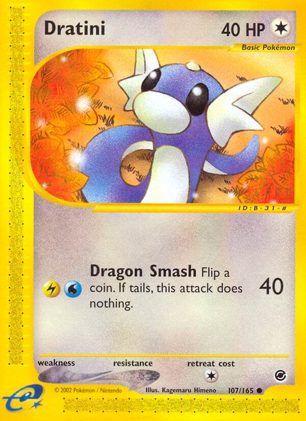 Dratini 107/165 Reverse Common - MissingNo.