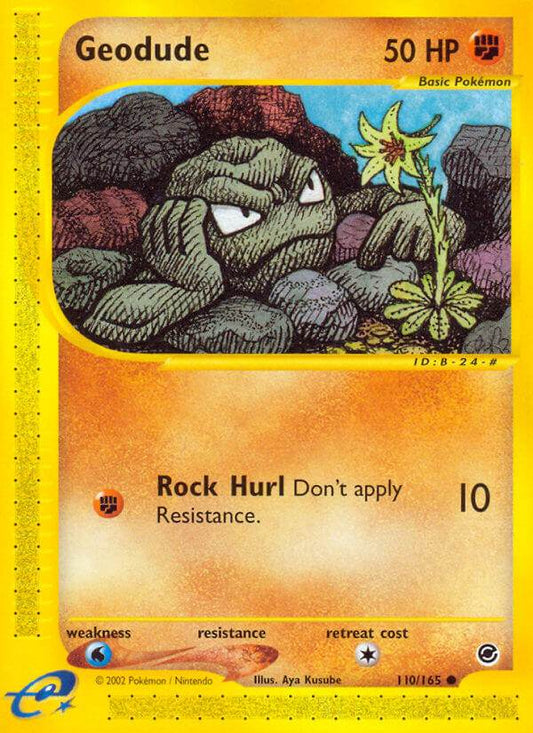 Geodude 110/165 Reverse Common - MissingNo.