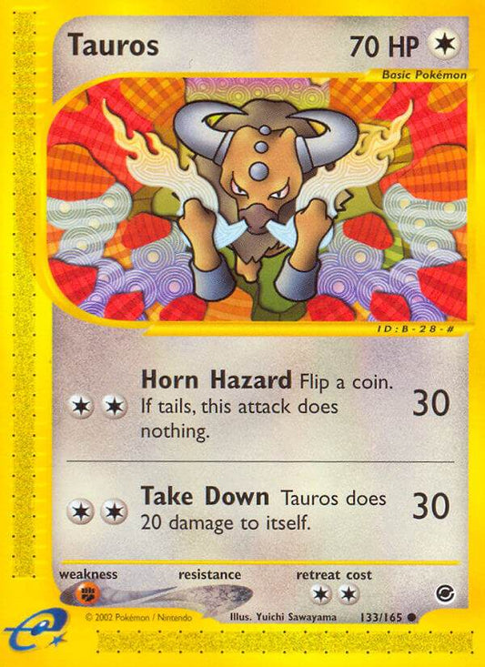 Tauros 133/165 Common - MissingNo.