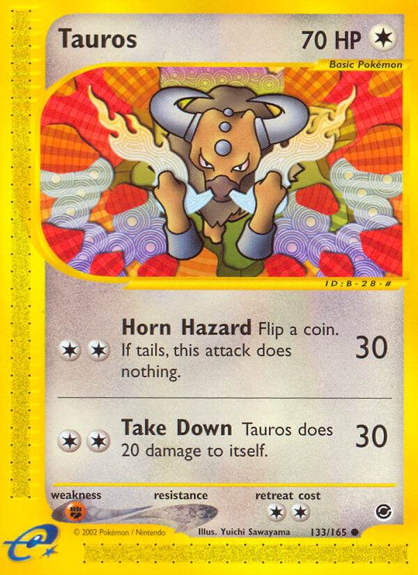 Tauros 133/165 Reverse Common - MissingNo.