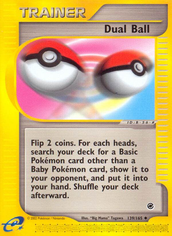 Dual Ball 139/165 Reverse Uncommon - MissingNo.