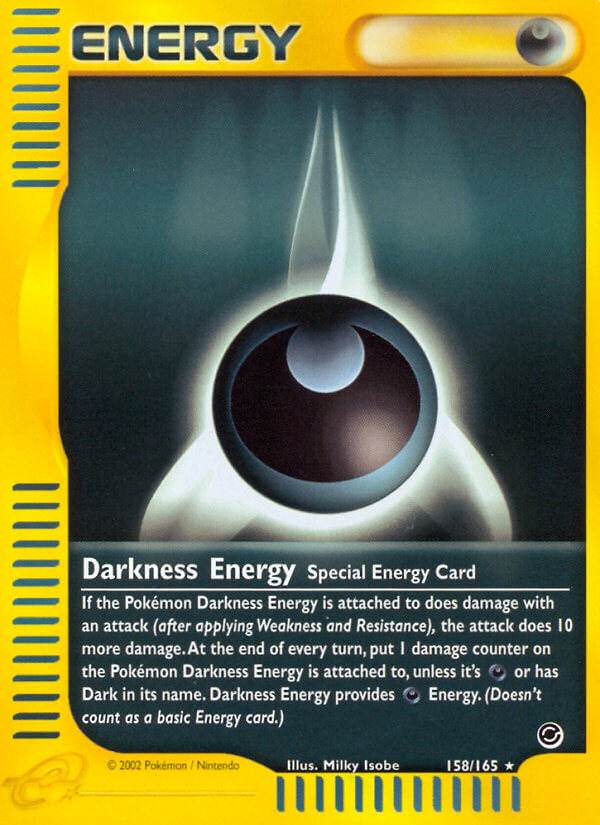 Darkness Energy 158/165 Reverse Energy - MissingNo.