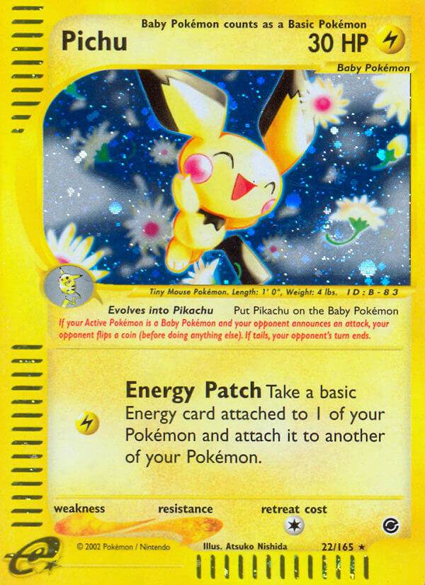 Pichu 22/165 Reverse Rare - MissingNo.