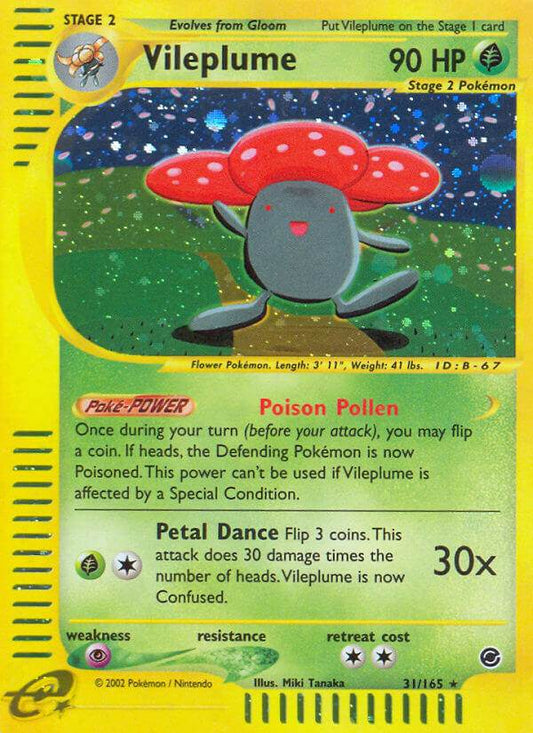 Vileplume 31/165 Holo Rare - MissingNo.