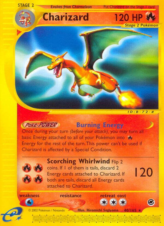 Charizard 40/165 Reverse Rare - MissingNo.