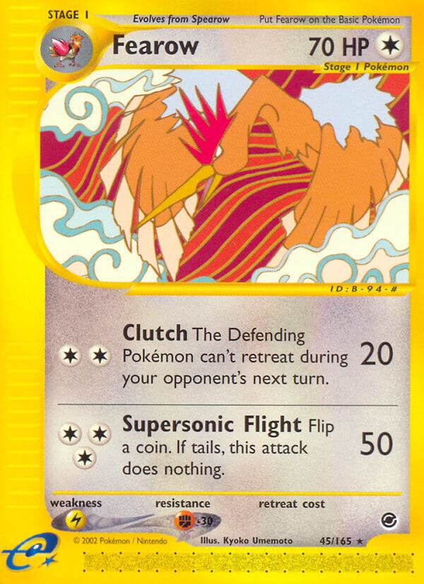 Fearow 45/165 Non-Holo Rare - MissingNo.