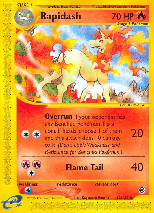 Rapidash 62/165 Non-Holo Rare - MissingNo.