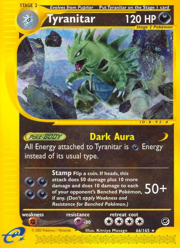 Tyranitar 66/165 Non-Holo Rare - MissingNo.