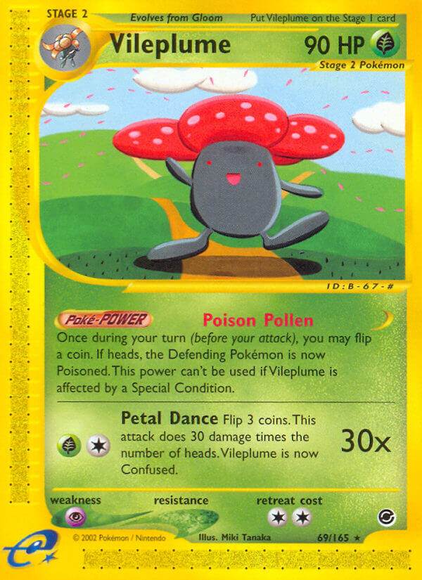 Vileplume 69/165 Non-Holo Rare - MissingNo.