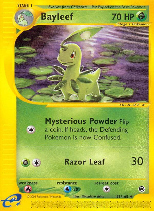 Bayleef 71/165 Reverse Uncommon - MissingNo.