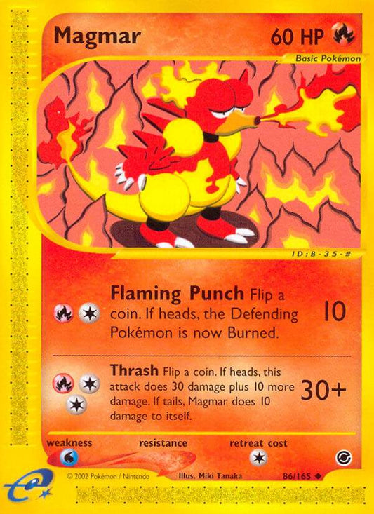 Magmar 86/165 Uncommon - MissingNo.