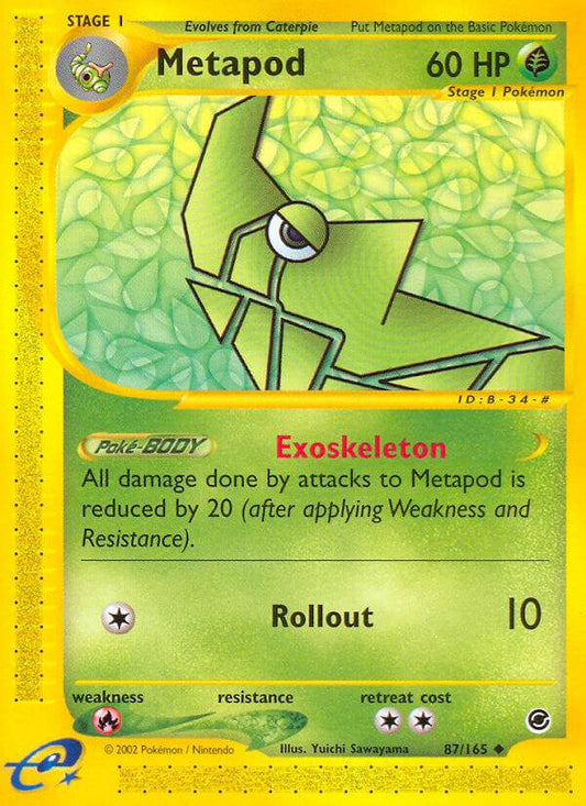 Metapod 87/165 Reverse Uncommon - MissingNo.