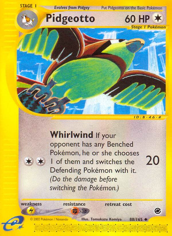 Pidgeotto 88/165 Reverse Uncommon - MissingNo.