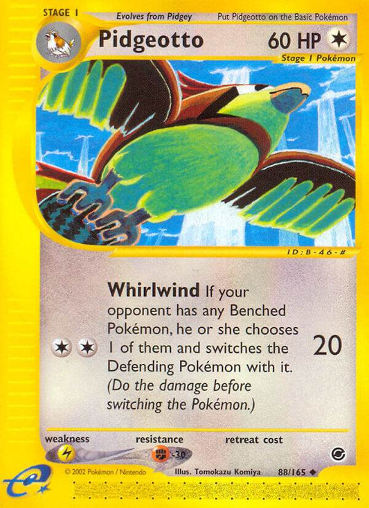 Pidgeotto 88/165 Reverse Uncommon - MissingNo.