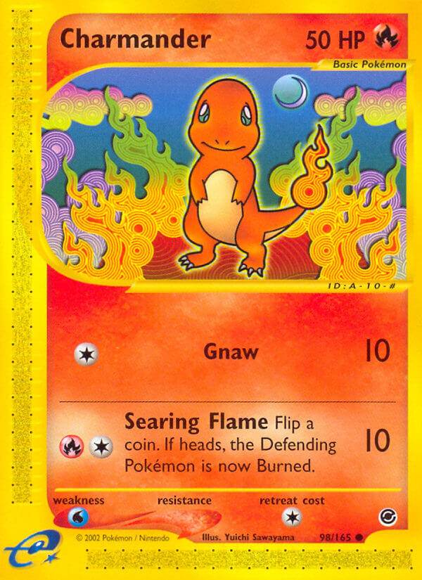 Charmander 98/165 Reverse Common - MissingNo.