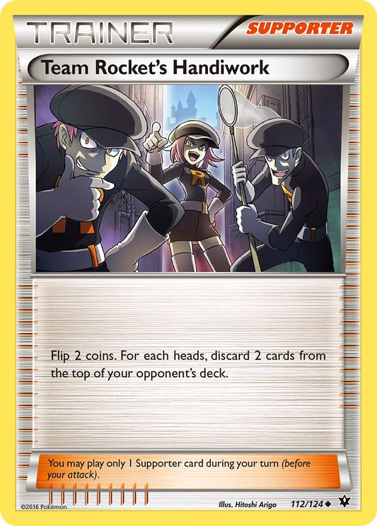 Team Rocket's Handiwork 112/124 Reverse Uncommon - MissingNo.
