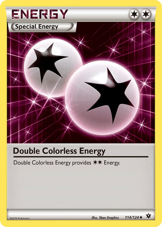 Double Colorless Energy 114/124 Reverse Uncommon - MissingNo.