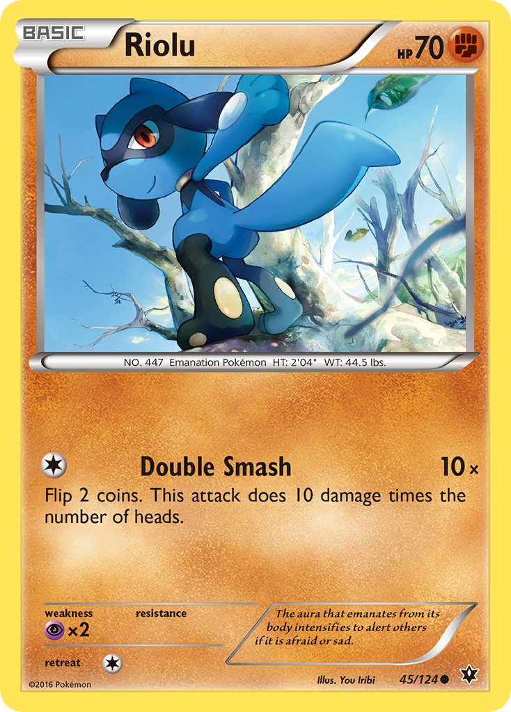 Riolu 45/124 Reverse Common - MissingNo.