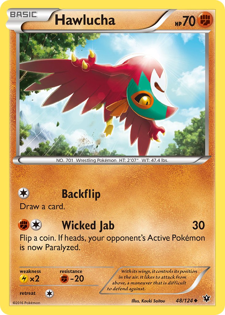 Hawlucha 48/124 Uncommon - MissingNo.