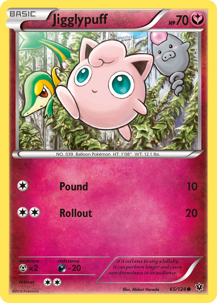 Jigglypuff 65/124 Common - MissingNo.