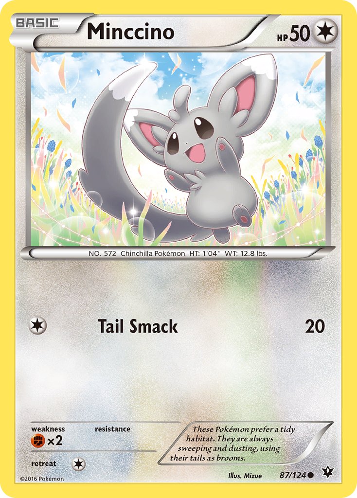 Minccino 87/124 Reverse Common - MissingNo.