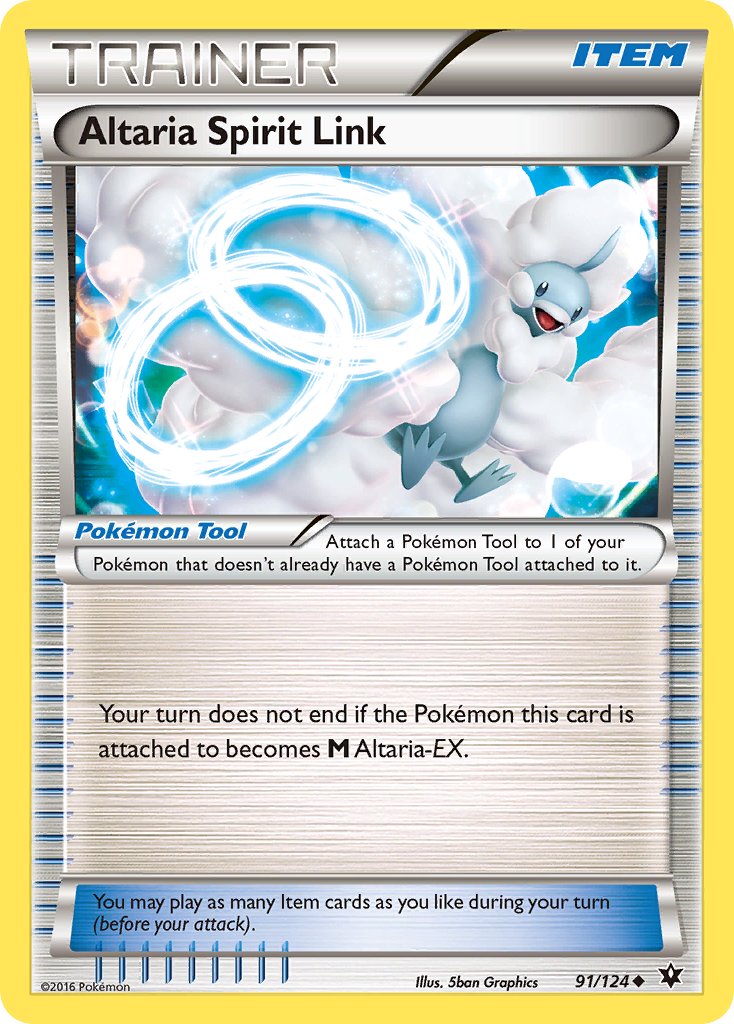 Altaria Spirit Link 91/124 Reverse Uncommon - MissingNo.