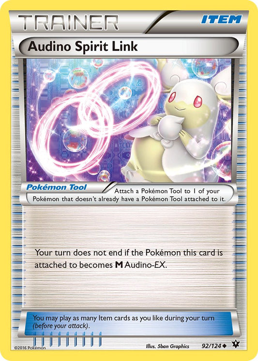 Audino Spirit Link 92/124 Reverse Uncommon - MissingNo.