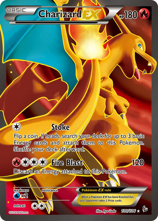 Charizard EX 100/106 Holo Ultra Rare EX - MissingNo.