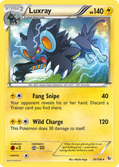 Luxray 34/106 Reverse Rare