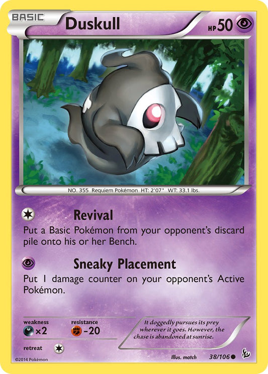 Duskull 38/106 Reverse Common - MissingNo.