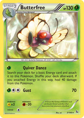 Butterfree 3/106 Non-Holo Rare