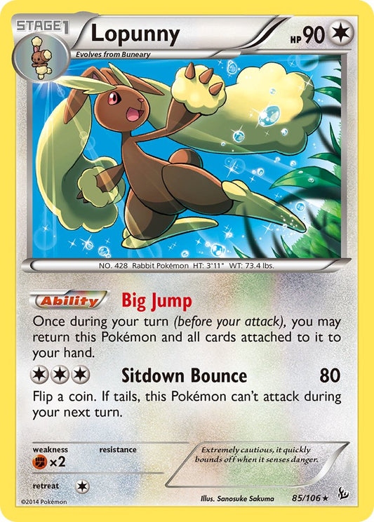 Lopunny 85/106 Non-Holo Rare - MissingNo.