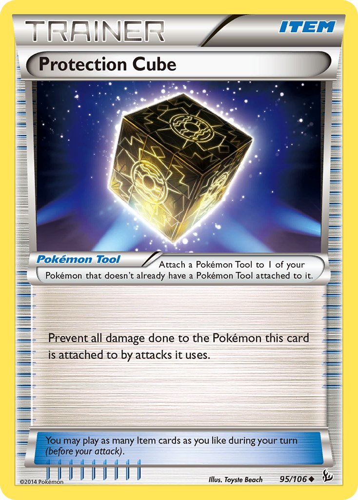 Protection Cube 95/106 Reverse Uncommon - MissingNo.
