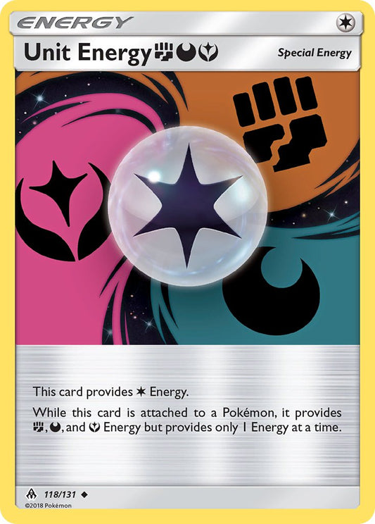 Unit Energy Fighting/Darkness/Fairy 118/131 Uncommon