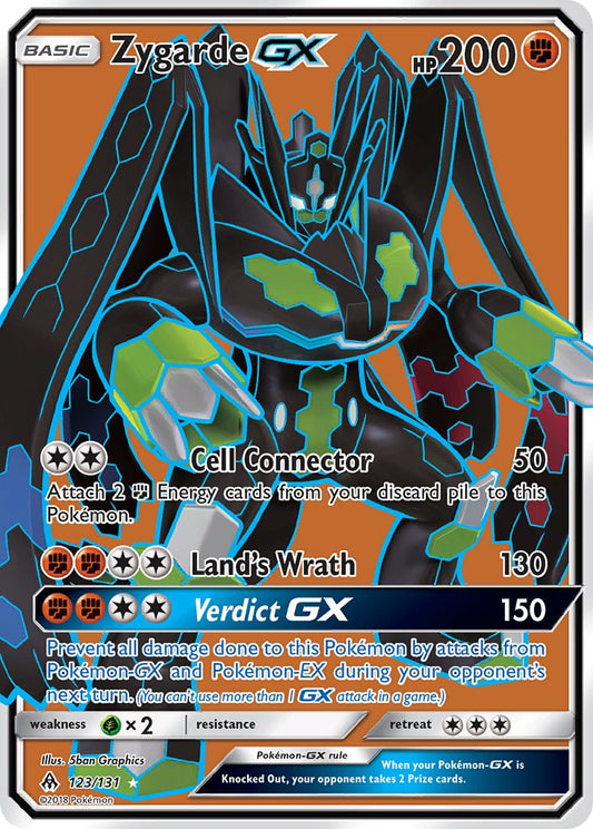 Zygarde GX 123/131 Holo Ultra Rare GX