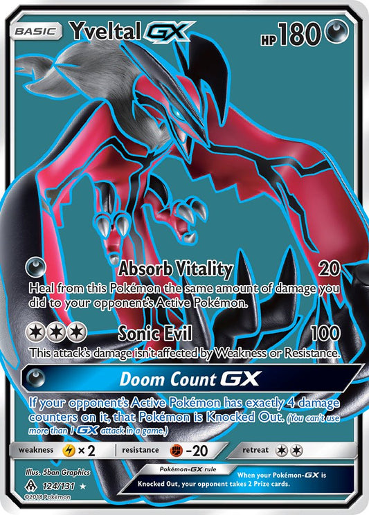Yveltal GX 124/131 Holo Ultra Rare GX