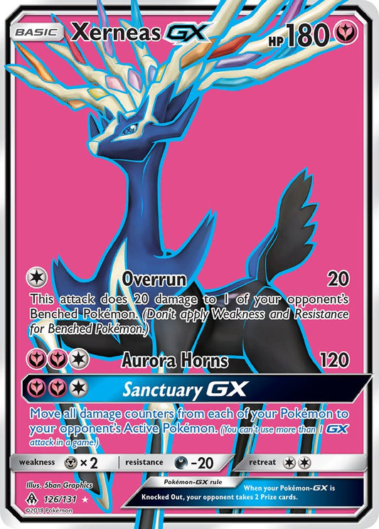 Xerneas GX 126/131 Holo Ultra Rare GX