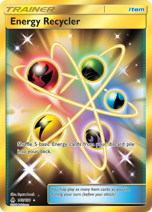 Energy Recycler 143/131 Gold Secret Rare
