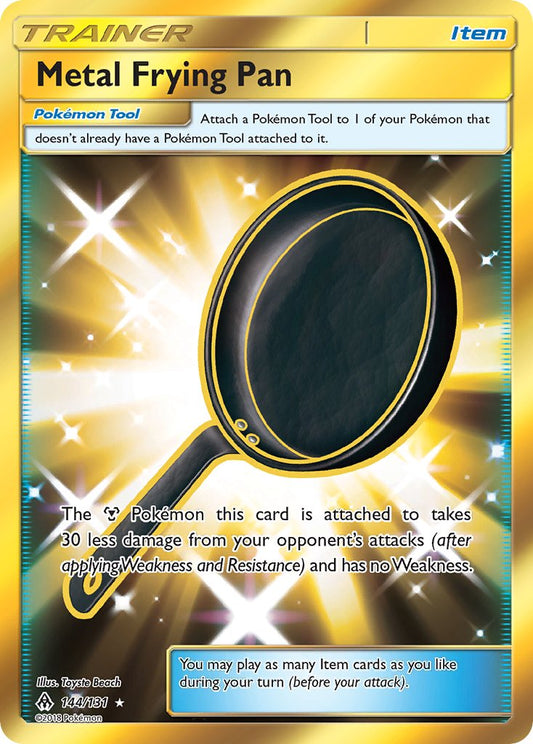 Metal Frying Pan 144/131 Gold Secret Rare
